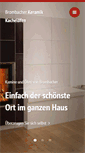 Mobile Screenshot of brombacher-keramik.de